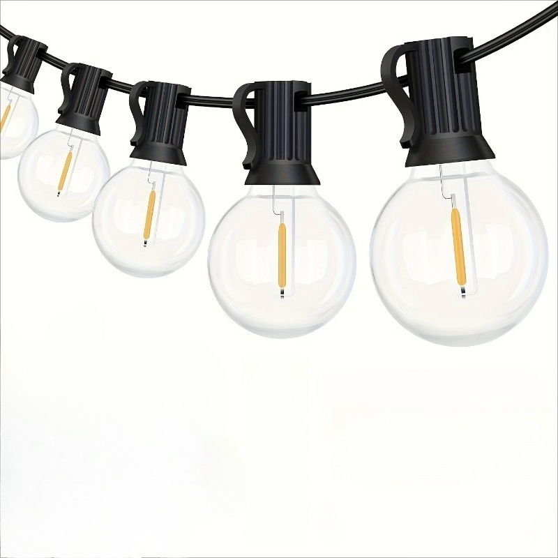 Outdoor Lighting Remote Control - سلسلة أضواء G40 تعمل بالطاقة الشمسية