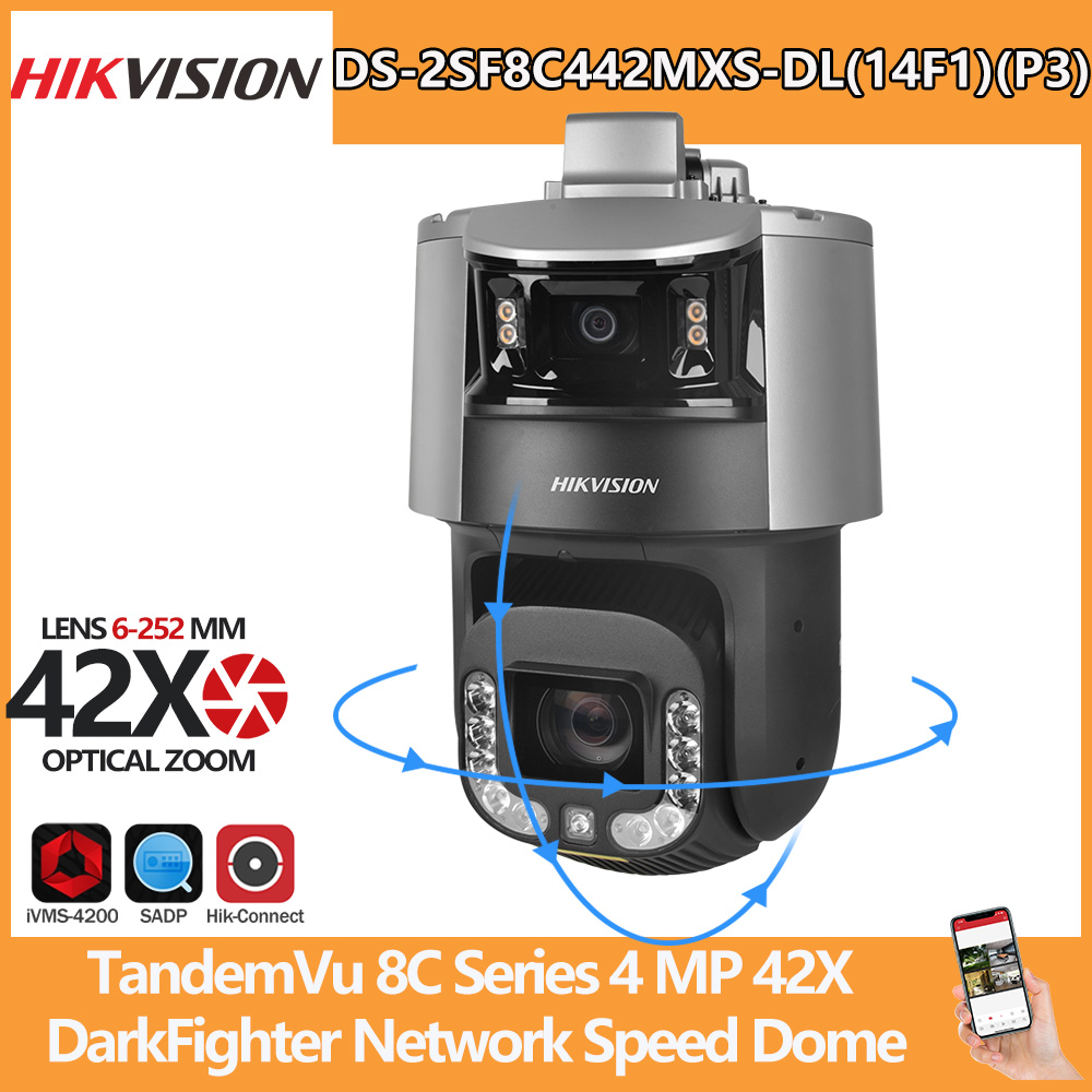 Outdoor Lighting No Electricity - كاميرا هيكفيجن PTZ طراز DS-2SF8C442MXS-DL(14F1)(P3) من