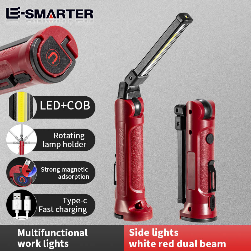 Outdoor Lighting Hooks - COB LED ضوء العمل قابلة للشحن