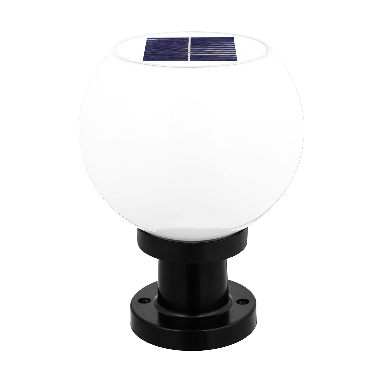 Outdoor Lighting Round - 1. مصباح حائط دائري يعمل بالطاقة