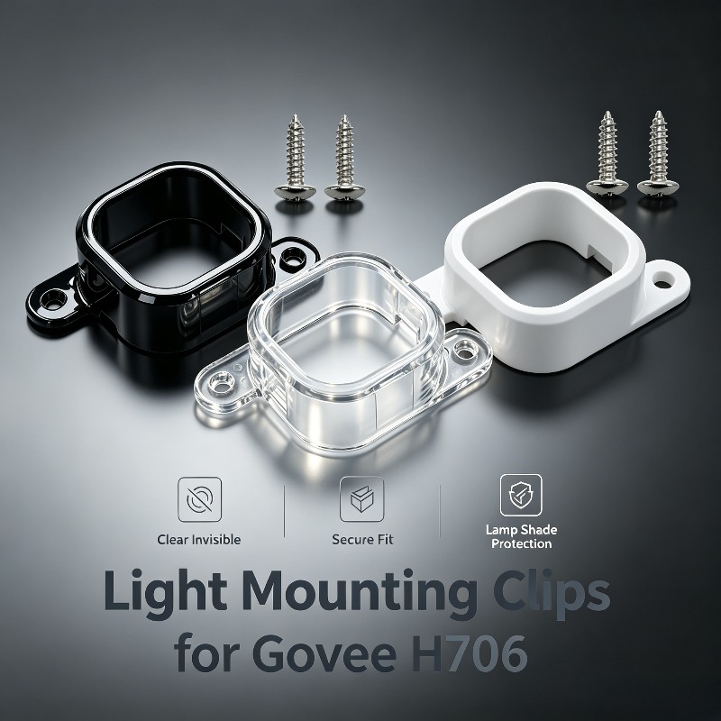 Outdoor Lighting Govee - 44/89/108 قطعة من مشابك الإضاءة، مخصصة