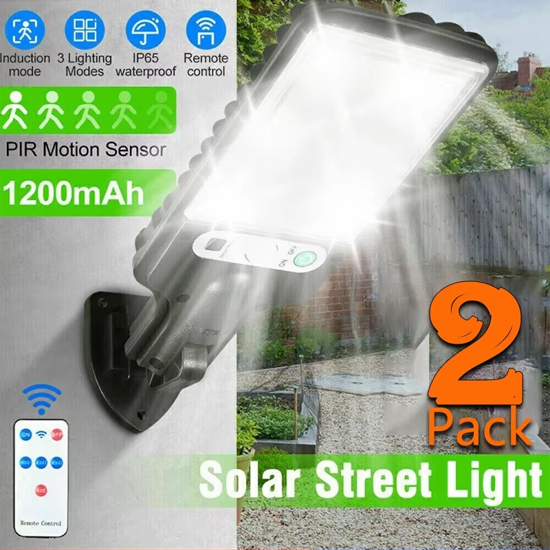 Halo Outdoor Lighting - أضواء حديقة شمسية خارجية مع مستشعر