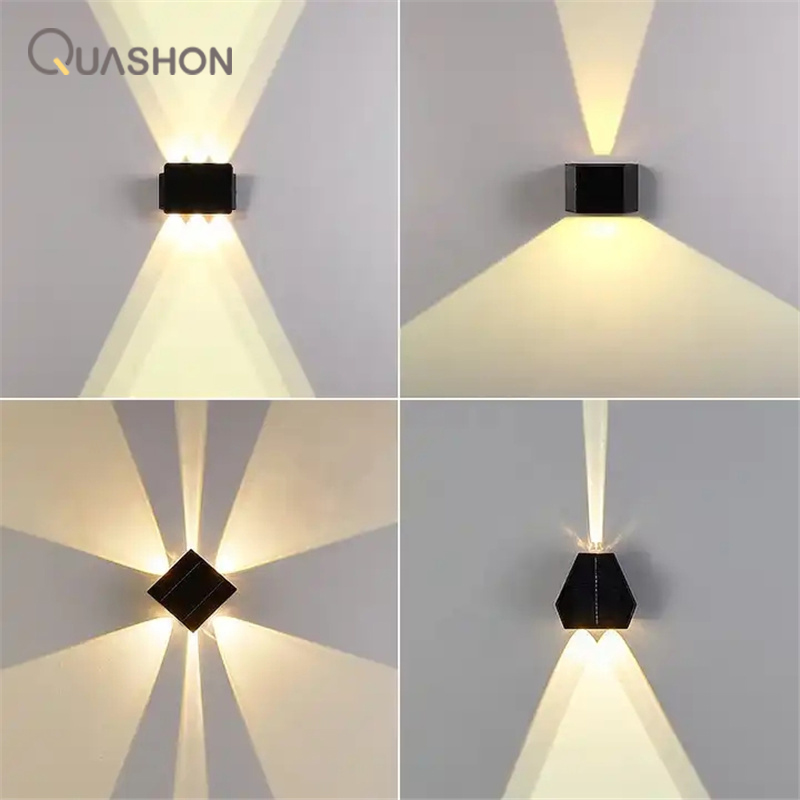 Outdoor Lighting With Outlet - في الهواء الطلق LED الشمسية الجدار
