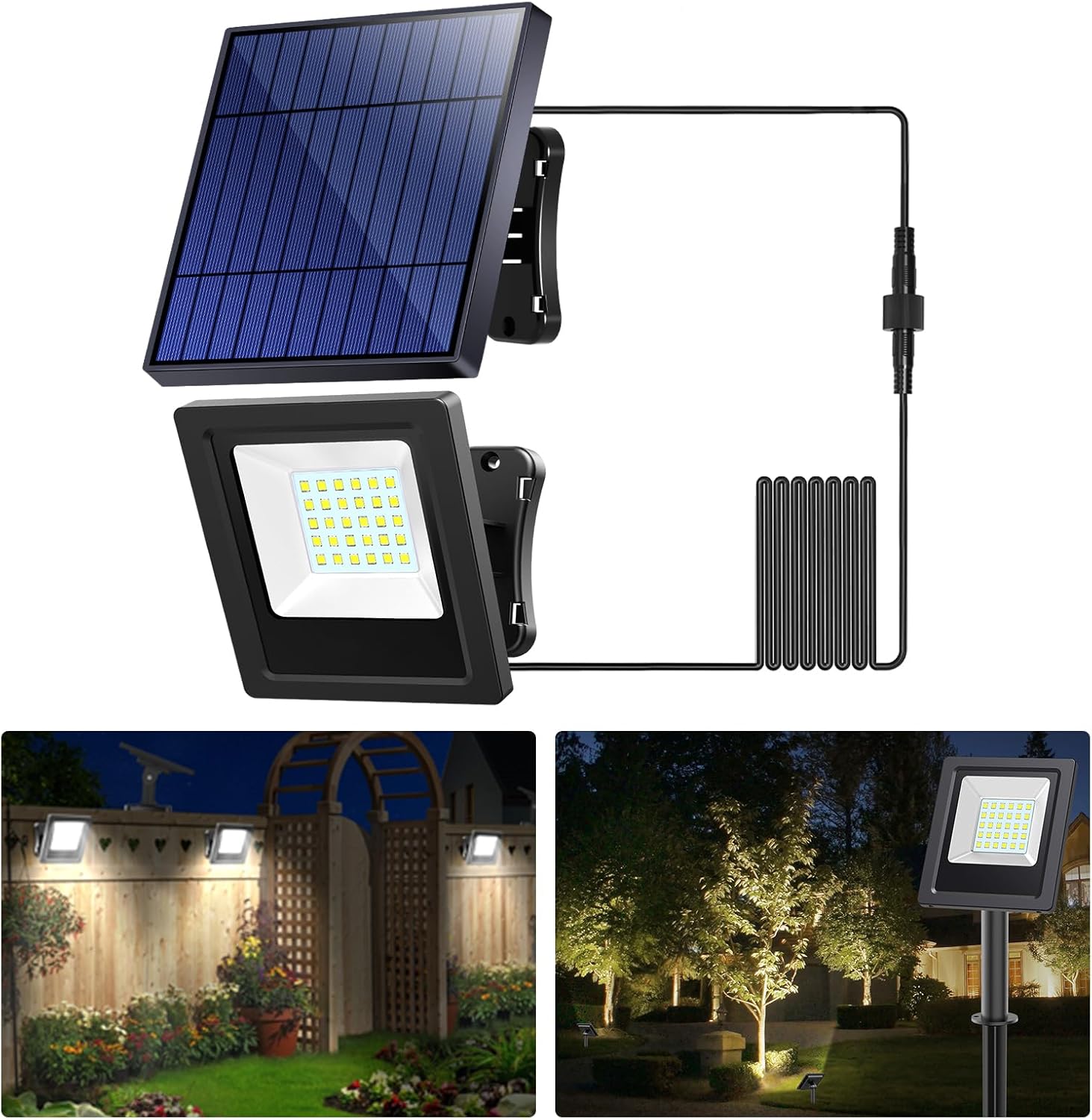 Outdoor Lighting Dusk To Dawn - إضاءة خارجية تعمل بالطاقة الشمسية من