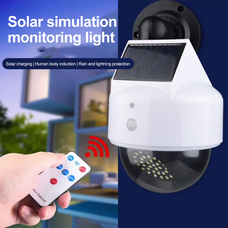 Halo Outdoor Lighting - كاميرا محاكاة شمسية مع مستشعر حركة