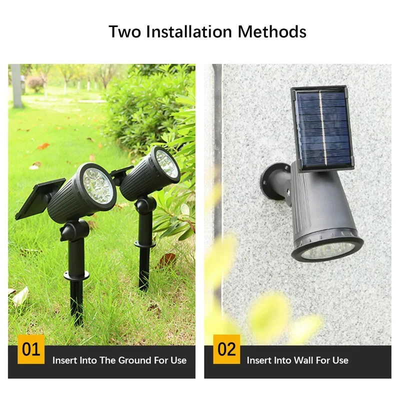 9 LED الأضواء الشمسية في الهوا - مراجعة Outdoor Lighting With Outlet وسعره