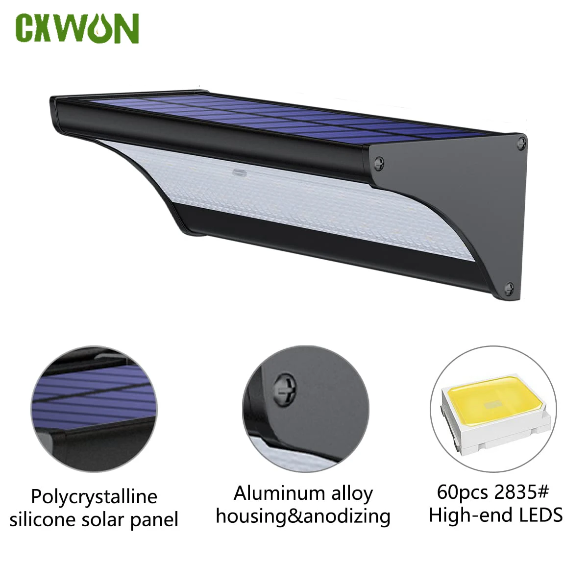 60/48Led في الهواء الطلق الشمس - مراجعة Outdoor Lighting With Outlet وسعره