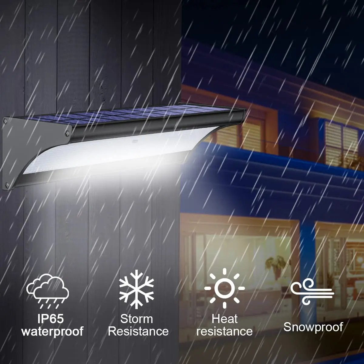 60/48Led في الهواء الطلق الشمس - مراجعة Outdoor Lighting With Outlet وسعره