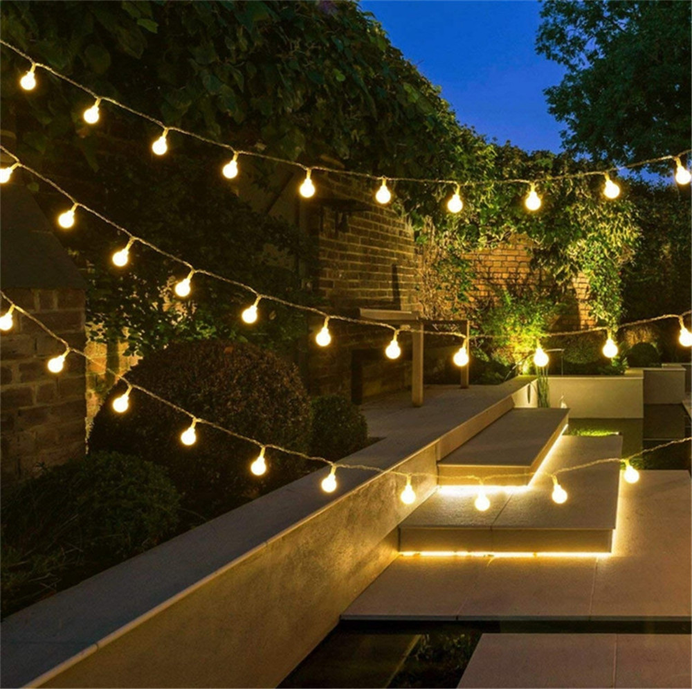 أضواء خيطية تعمل بالطاقة الشمس - مراجعة Outdoor Lighting Solar Panel وسعره