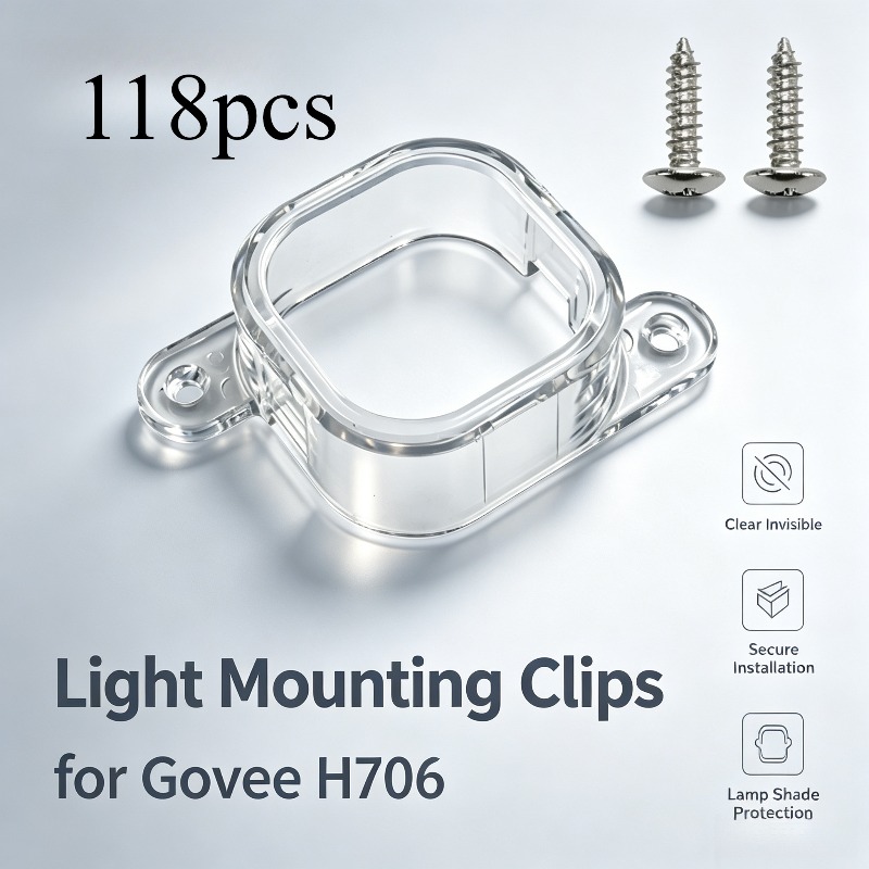 118 قطعة من مشابك الإضاءة LED  - مراجعة Outdoor Lighting Govee وسعره
