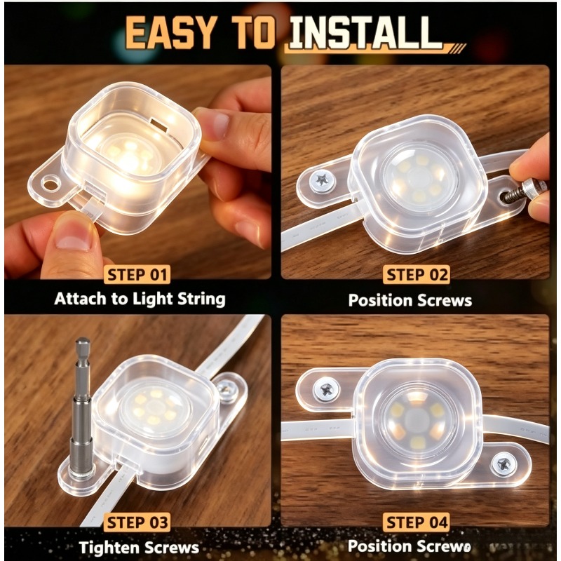 118 قطعة من مشابك الإضاءة LED  - مراجعة Outdoor Lighting Govee وسعره