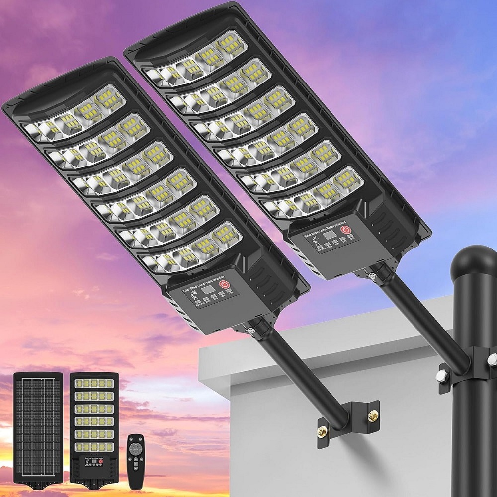 مصباح شارع يعمل بالطاقة الشمسي - مراجعة Outdoor Lighting Dusk To Dawn وسعره