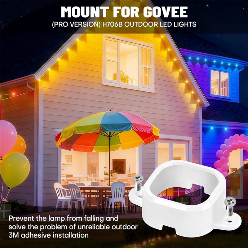 65 قطعة من دعامات التثبيت للأض - مراجعة Outdoor Lighting Govee وسعره