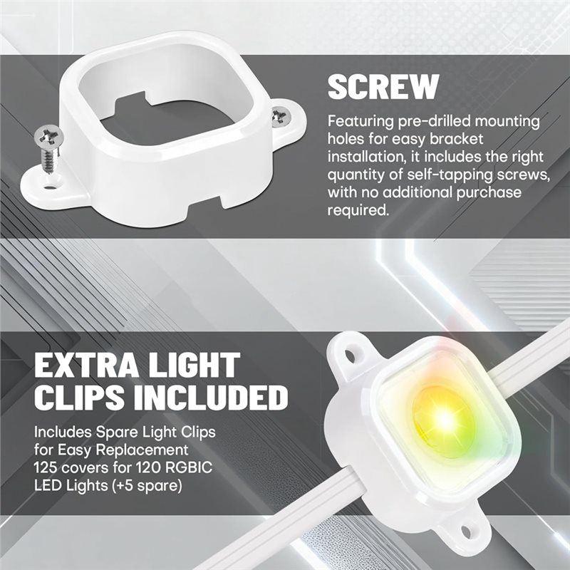 65 قطعة من دعامات التثبيت للأض - مراجعة Outdoor Lighting Govee وسعره