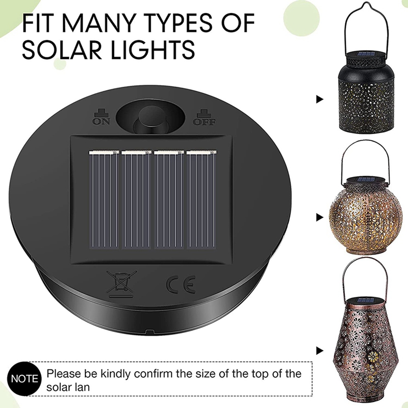 استبدال مصابيح غطاء فانوس لوح  - مراجعة Outdoor Lighting Solar Panel وسعره