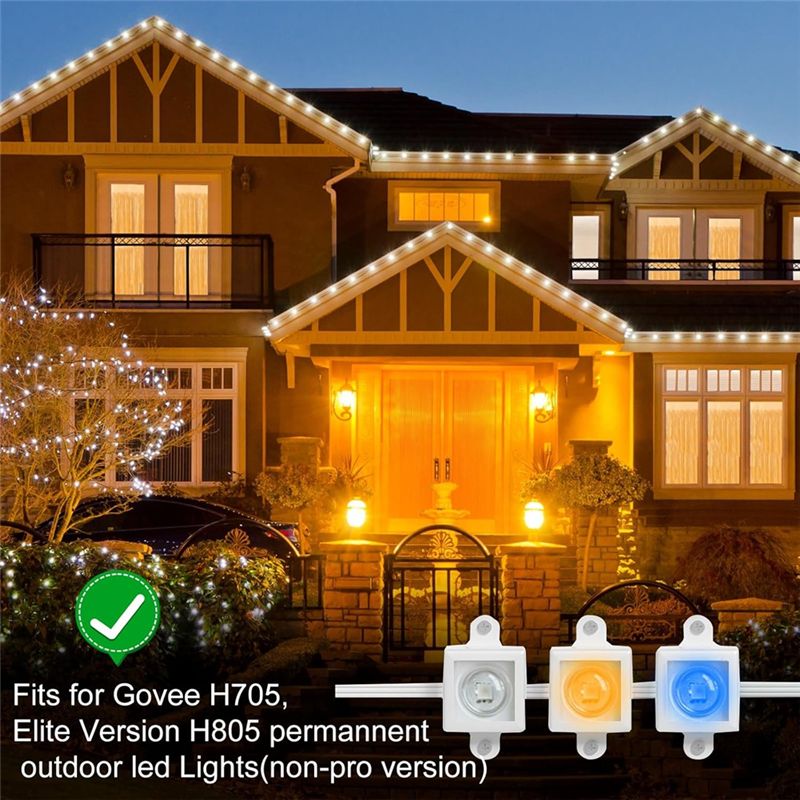 حوامل تثبيت آمنة A74E مع 90 بر - مراجعة Outdoor Lighting Govee وسعره