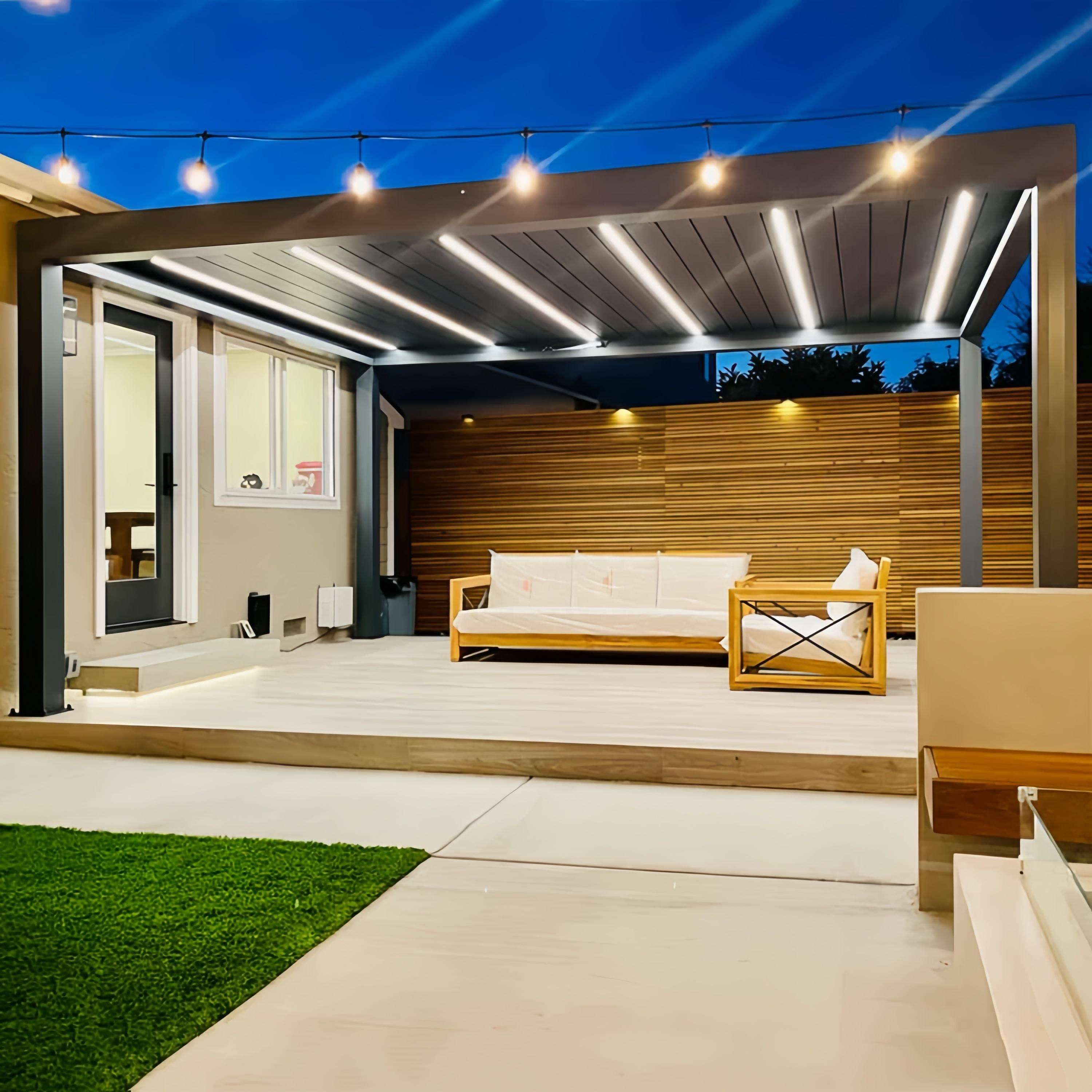 شرفة خارجية من سبائك الألومنيو - مراجعة Outdoor Lighting Modern وسعره