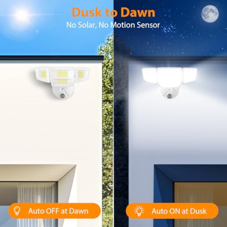 إضاءة خارجية تعمل من الغسق حتى - مراجعة Outdoor Lighting Dusk To Dawn وسعره