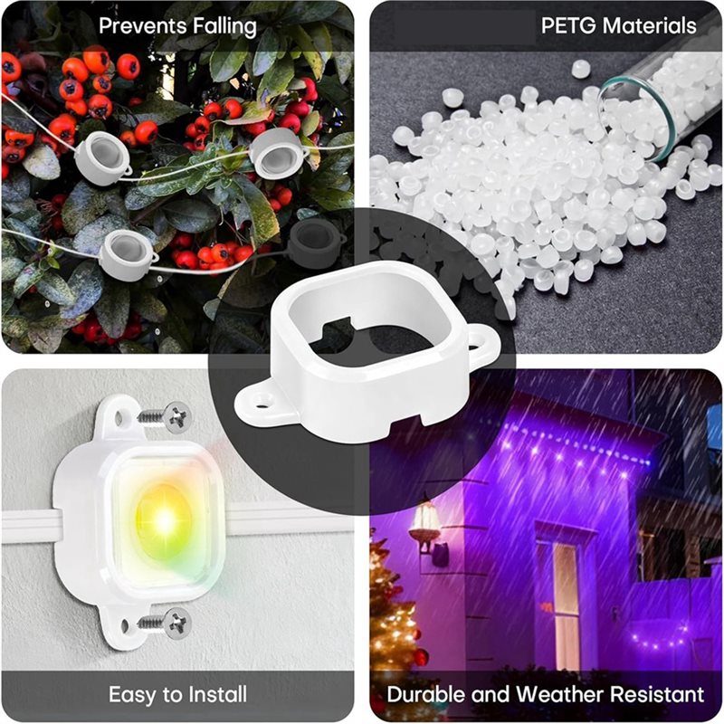 AT21-For Govee Pro H706 دعامات - مراجعة Outdoor Lighting Govee وسعره