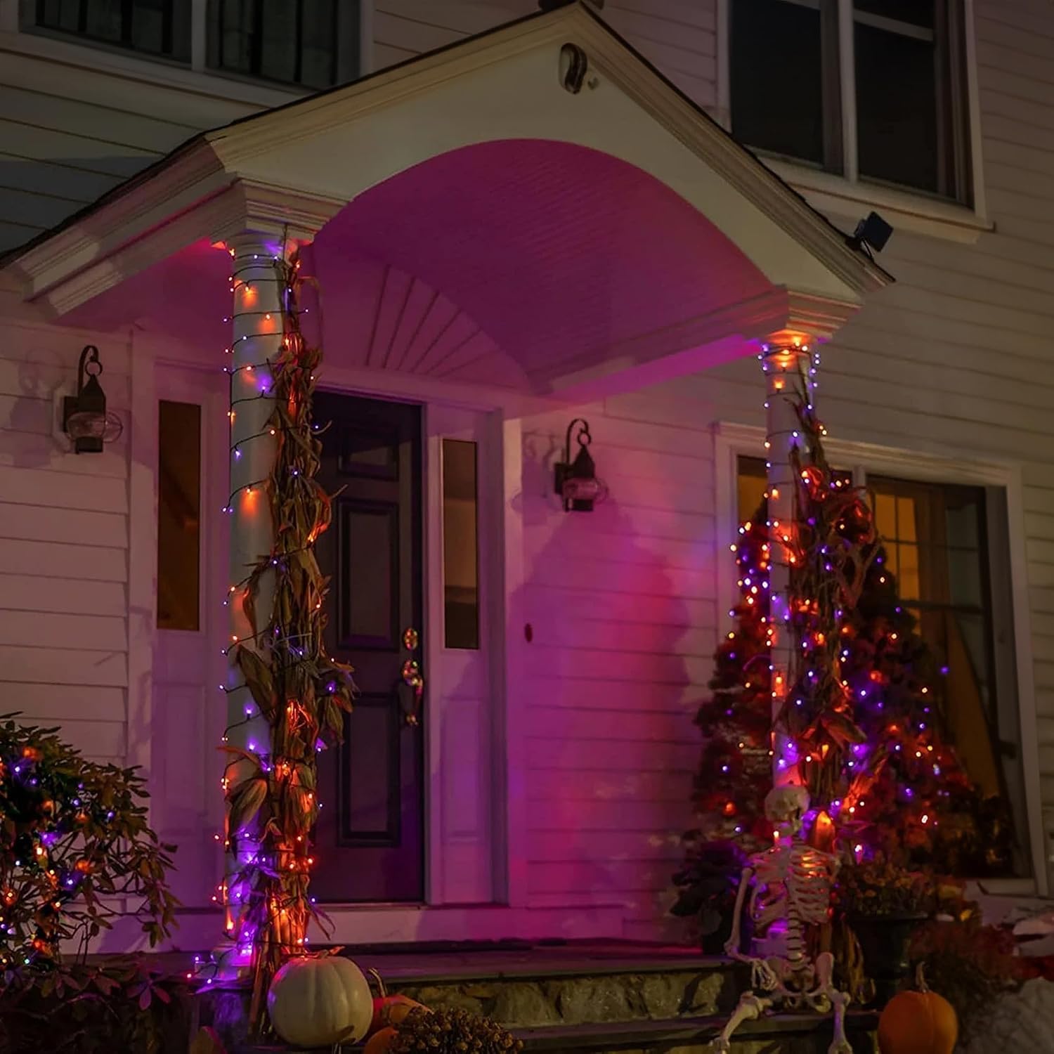 أضواء هالوين المبهرة بطول 164  - مراجعة Outdoor Lighting No Wiring وسعره