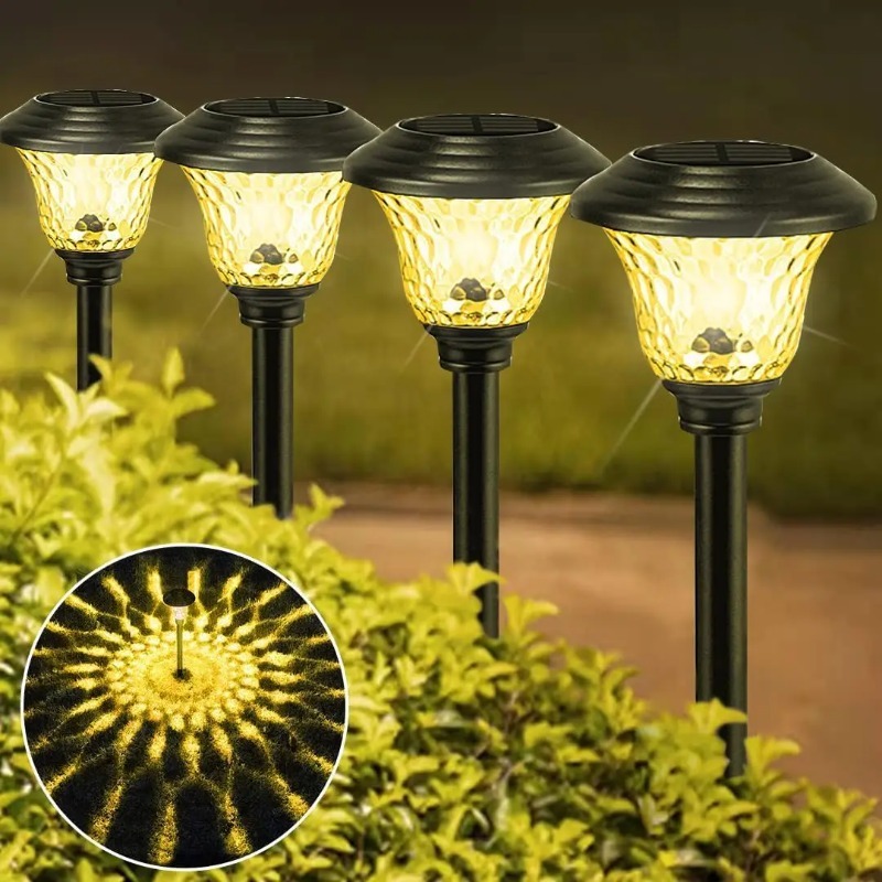 مصباح مسار يعمل بالطاقة الشمسي - مراجعة Outdoor Lighting Dusk To Dawn وسعره