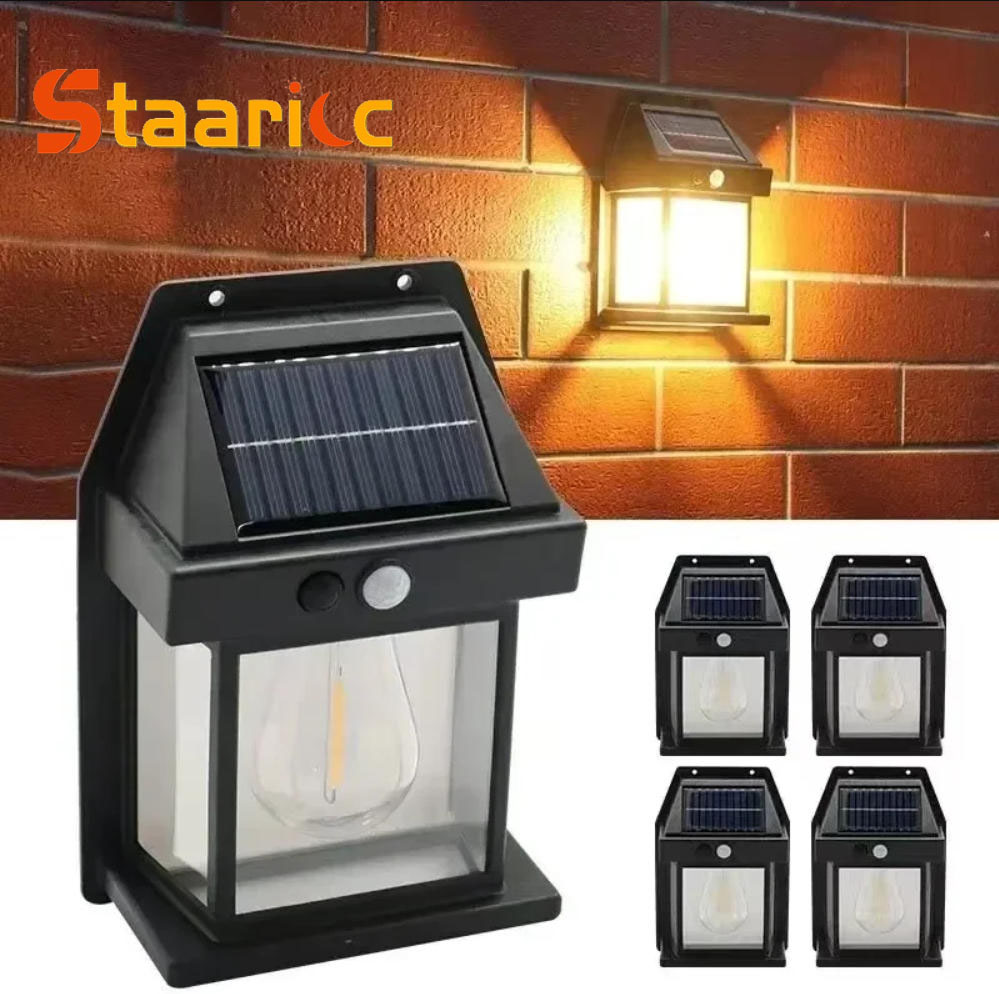مصباح جداري خارجي يعمل بالطاقة - مراجعة Outdoor Lighting Solar Panel وسعره