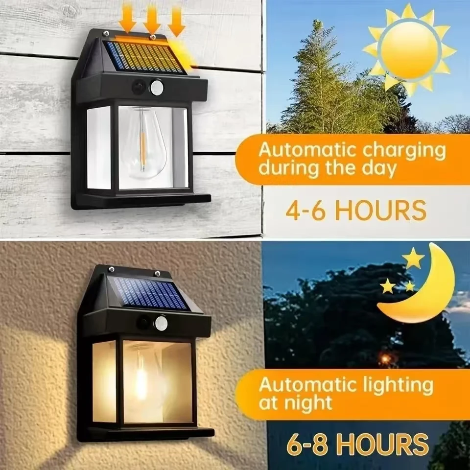 مصباح جداري خارجي يعمل بالطاقة - مراجعة Outdoor Lighting Solar Panel وسعره