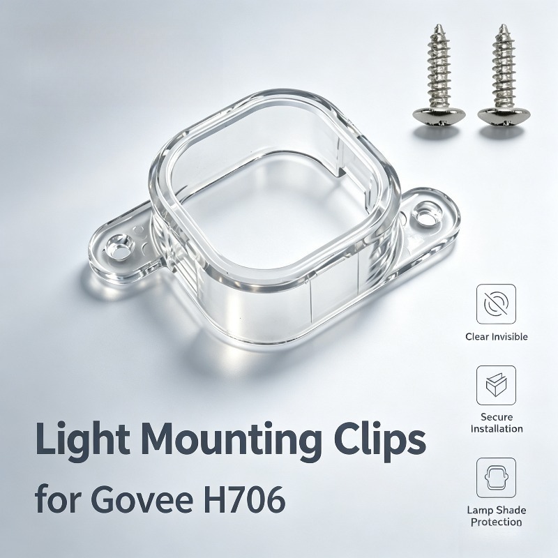 44/89/108 قطعة من مشابك الإضاء - مراجعة Outdoor Lighting Govee وسعره