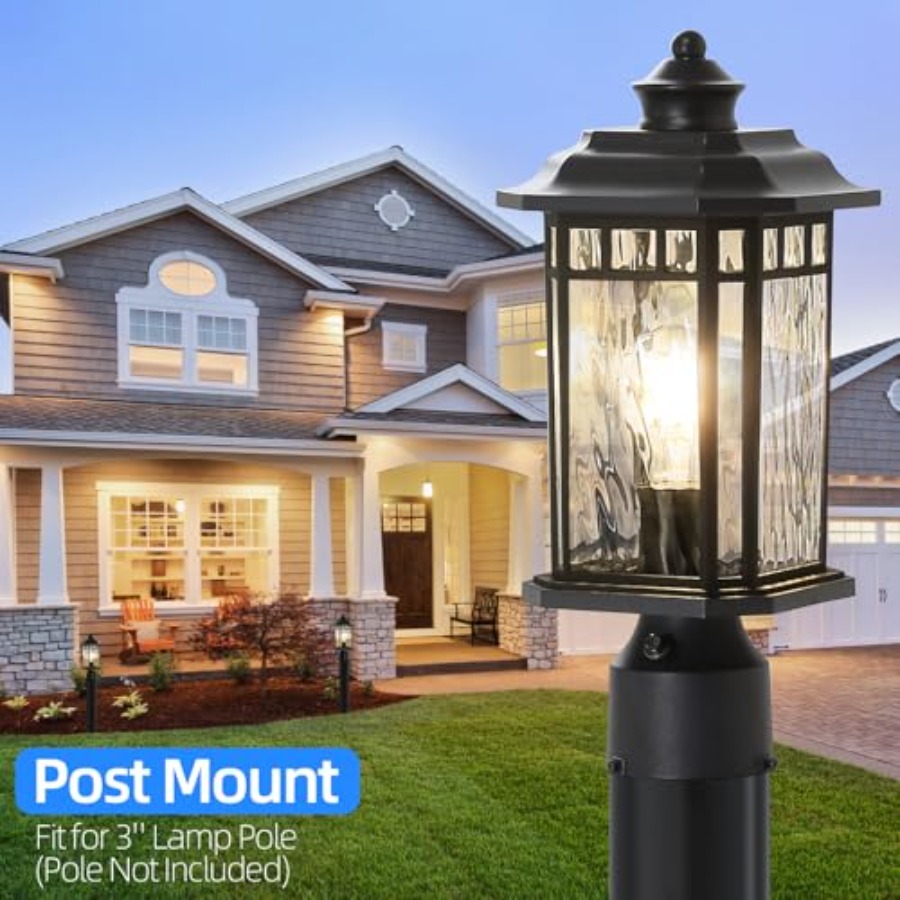 مصباحان خارجيان للتركيب على ال - مراجعة Outdoor Lighting Dusk To Dawn وسعره