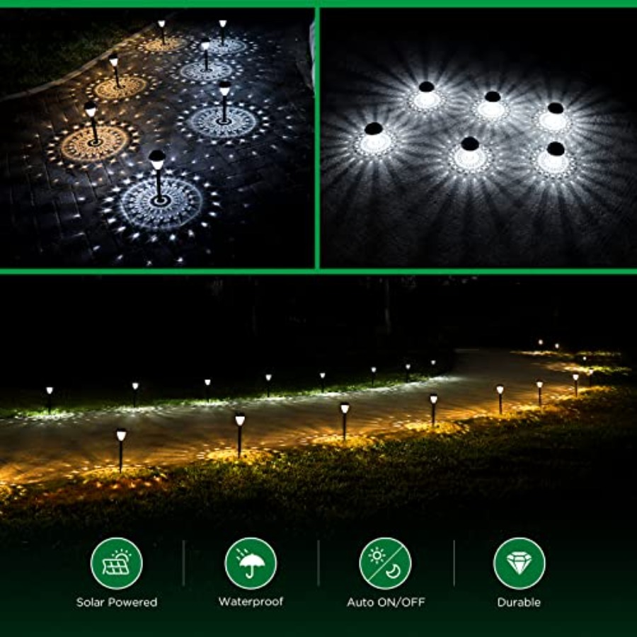 أضواء شمسية فائقة السطوع للاست - مراجعة Outdoor Lighting Dusk To Dawn وسعره