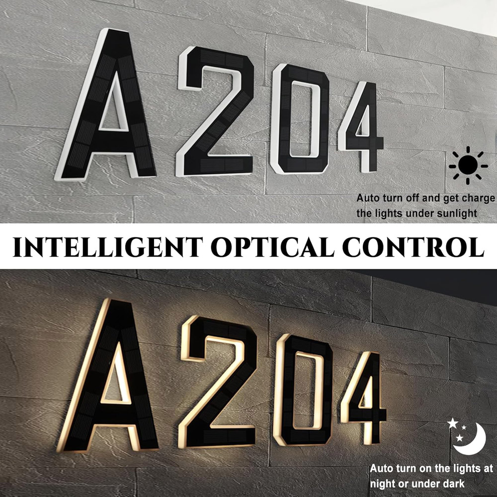 مصباح رقم المنزل بالطاقة الشمس - مراجعة Outdoor Lighting Solar Panel وسعره