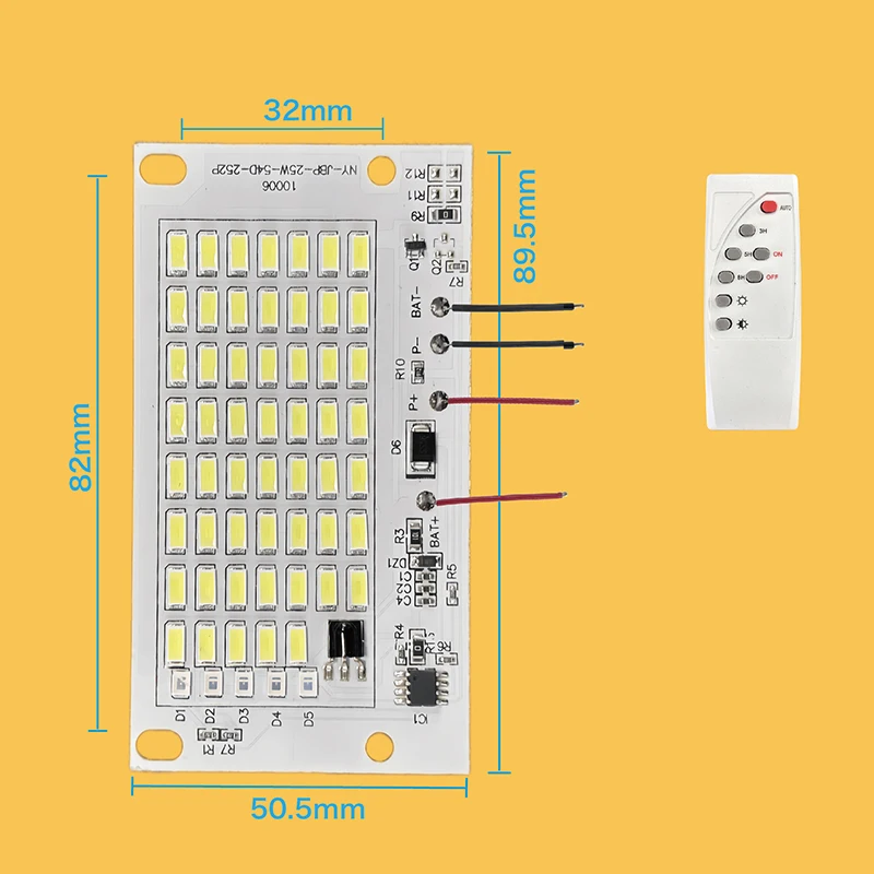 1 قطعة 10 واط-600 واط LED الطا - مراجعة Outdoor Lighting Solar Panel وسعره