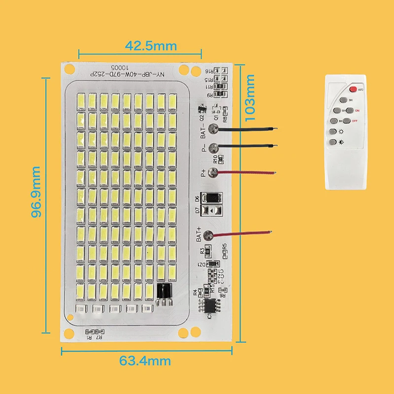 1 قطعة 10 واط-600 واط LED الطا - مراجعة Outdoor Lighting Solar Panel وسعره