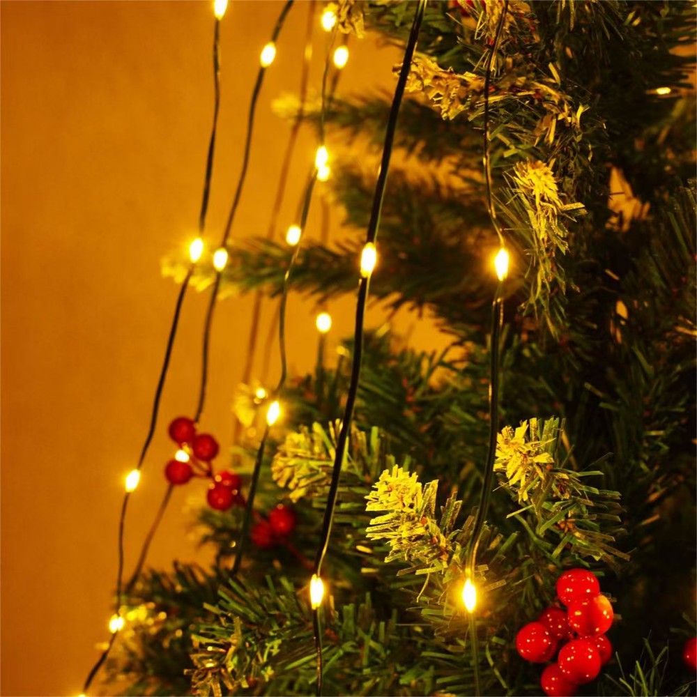 مصباح سلكي جلدي بطول 2 متر و40 - مراجعة Outdoor Lighting No Wiring وسعره