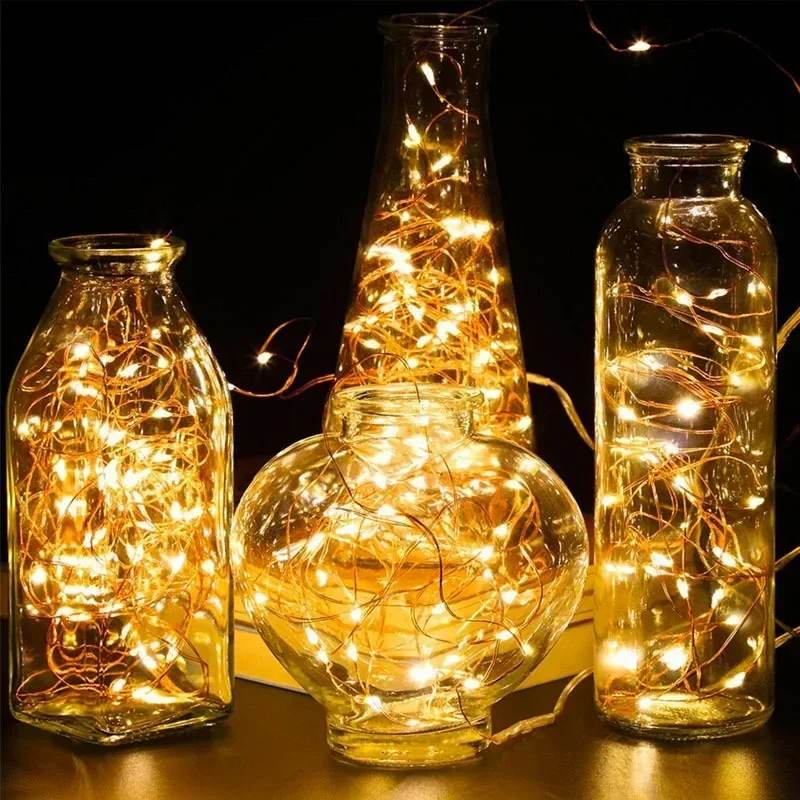 سلسلة أضواء LED فضية للزينة في - مراجعة Outdoor Lighting No Wiring وسعره