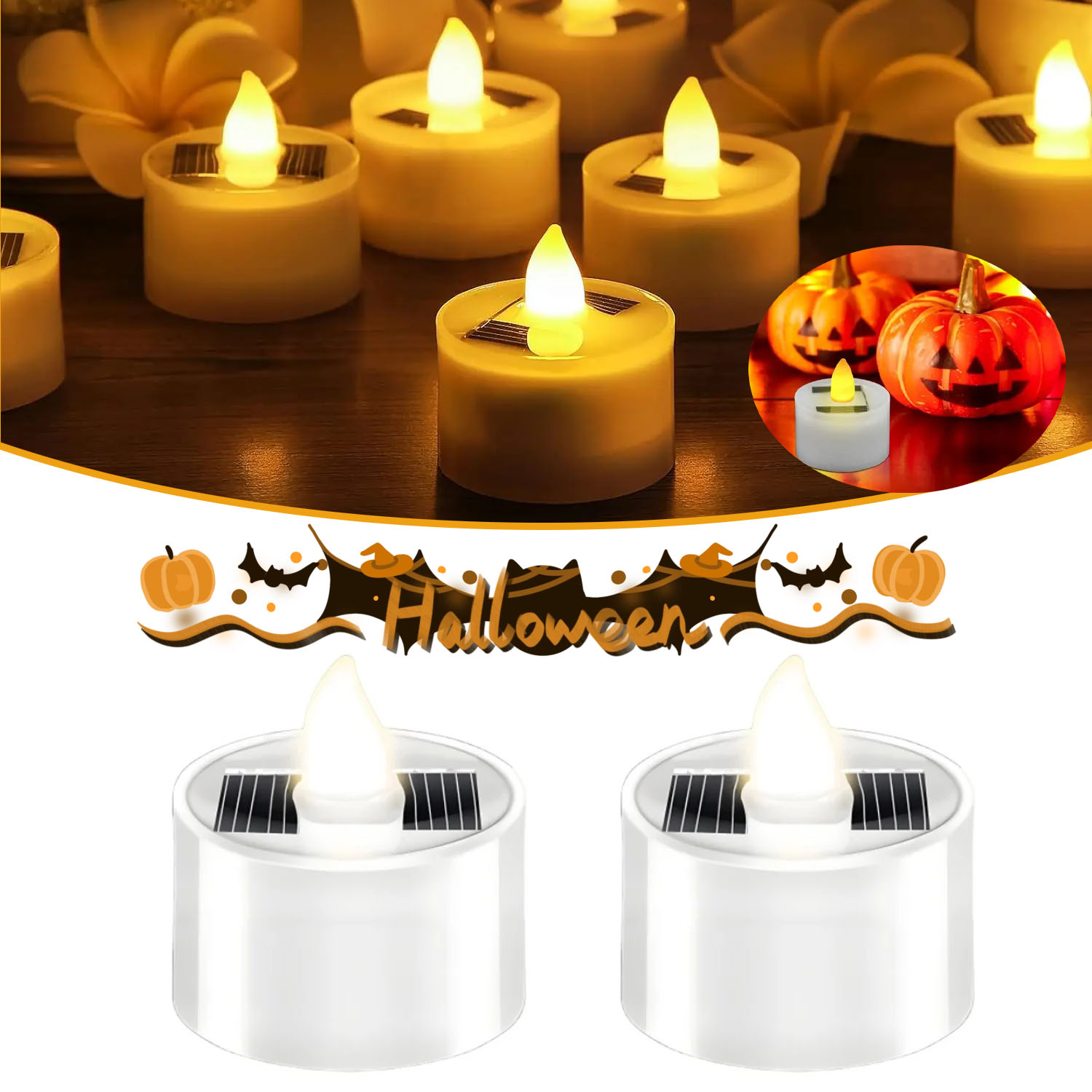 1-10 قطع من شموع الشاي الشمسية - مراجعة Outdoor Lighting Company وسعره