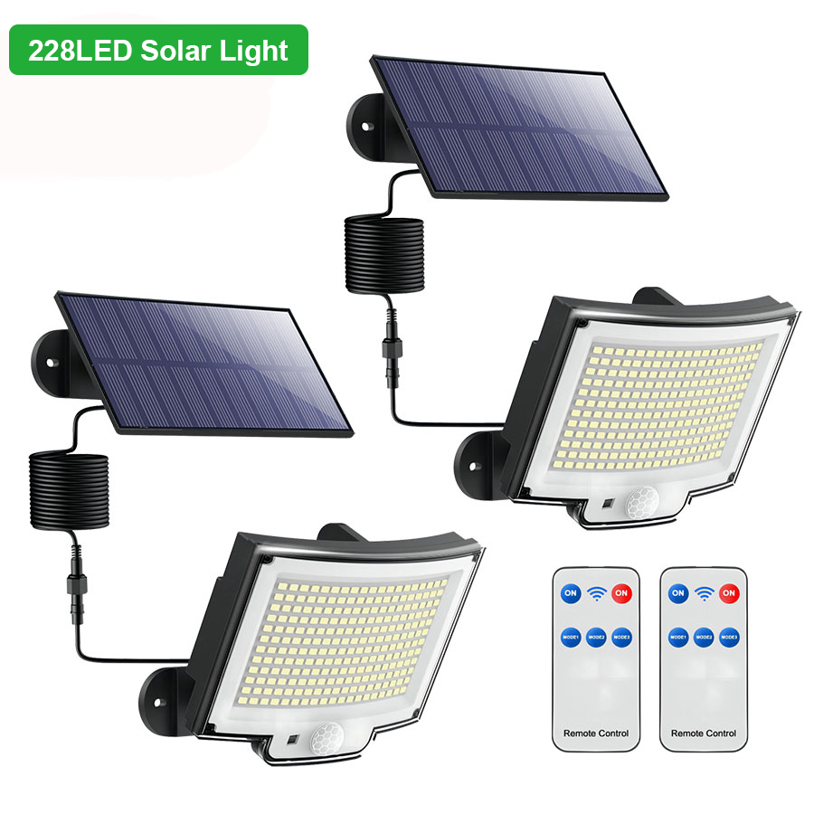 أضواء LED الشمسية 228/328 في ا - مراجعة Outdoor Lighting With Outlet وسعره