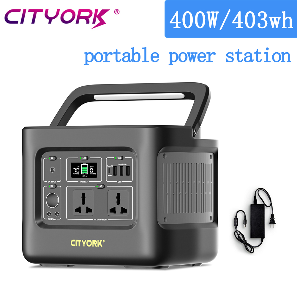 محطة طاقة محمولة 400 وات محطة  - مراجعة Outdoor Lighting With Outlet وسعره