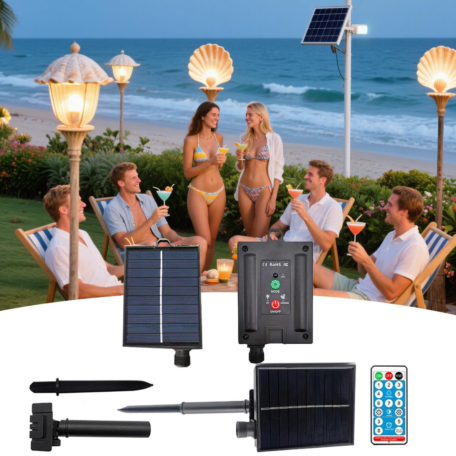 لوحة شمسية محمولة 31 فولت مقاو - مراجعة Outdoor Lighting Solar Panel وسعره