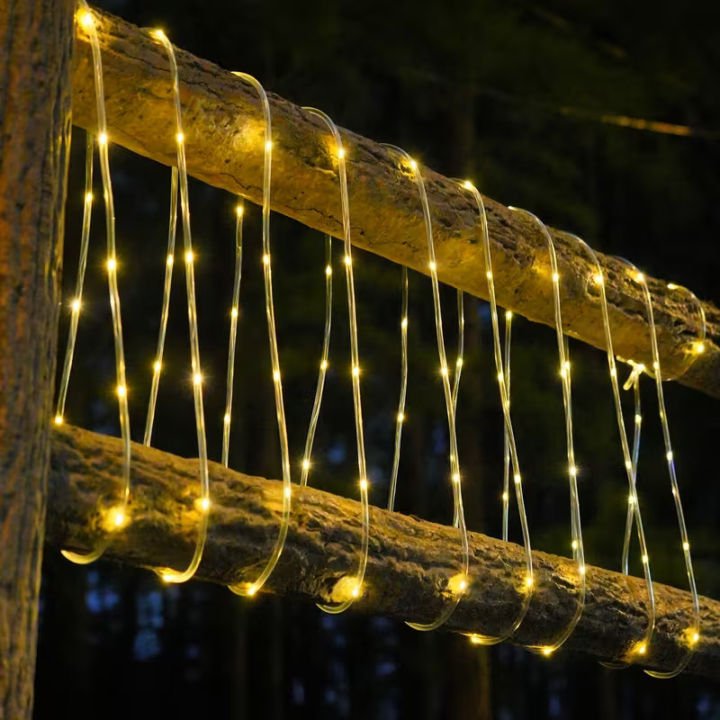 أضواء حبل شمسية 50/100 LED مقا - مراجعة Solar Fairy String وسعره