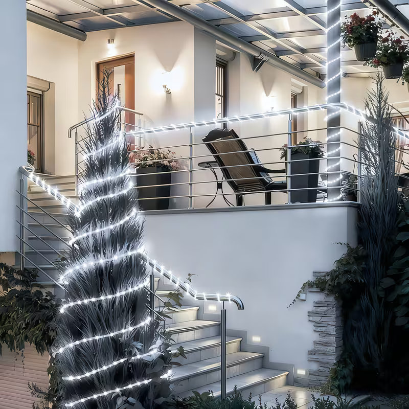 أضواء حبل شمسية 50/100 LED مقا - مراجعة Solar Fairy String وسعره