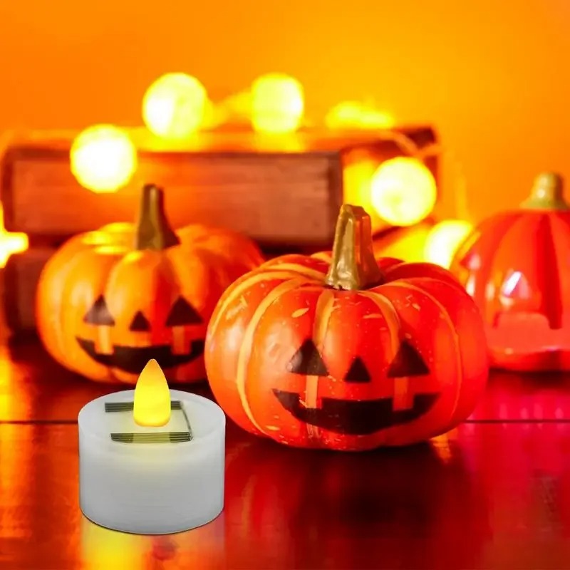 شموع LED شمسية بدون لهب، مقاوم - مراجعة Outdoor Lighting Dusk To Dawn وسعره