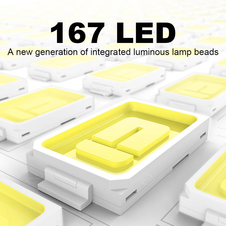 مصباح شمسي خارجي جديد 167 LED  - مراجعة Outdoor Lighting No Electricity وسعره
