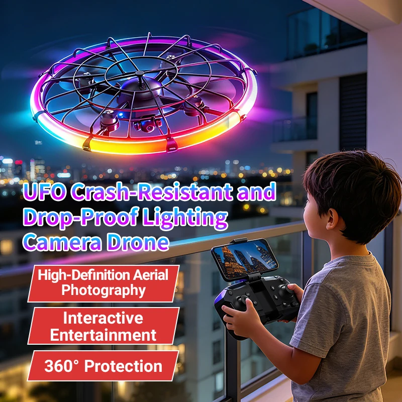 طائرة JJRC H145 UFO RC بدون طي - مراجعة Outdoor Lighting Remote Control وسعره