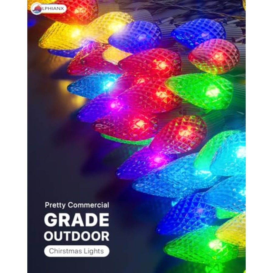 أضواء عيد الميلاد الخارجية، سل - مراجعة Outdoor Lighting No Wiring وسعره