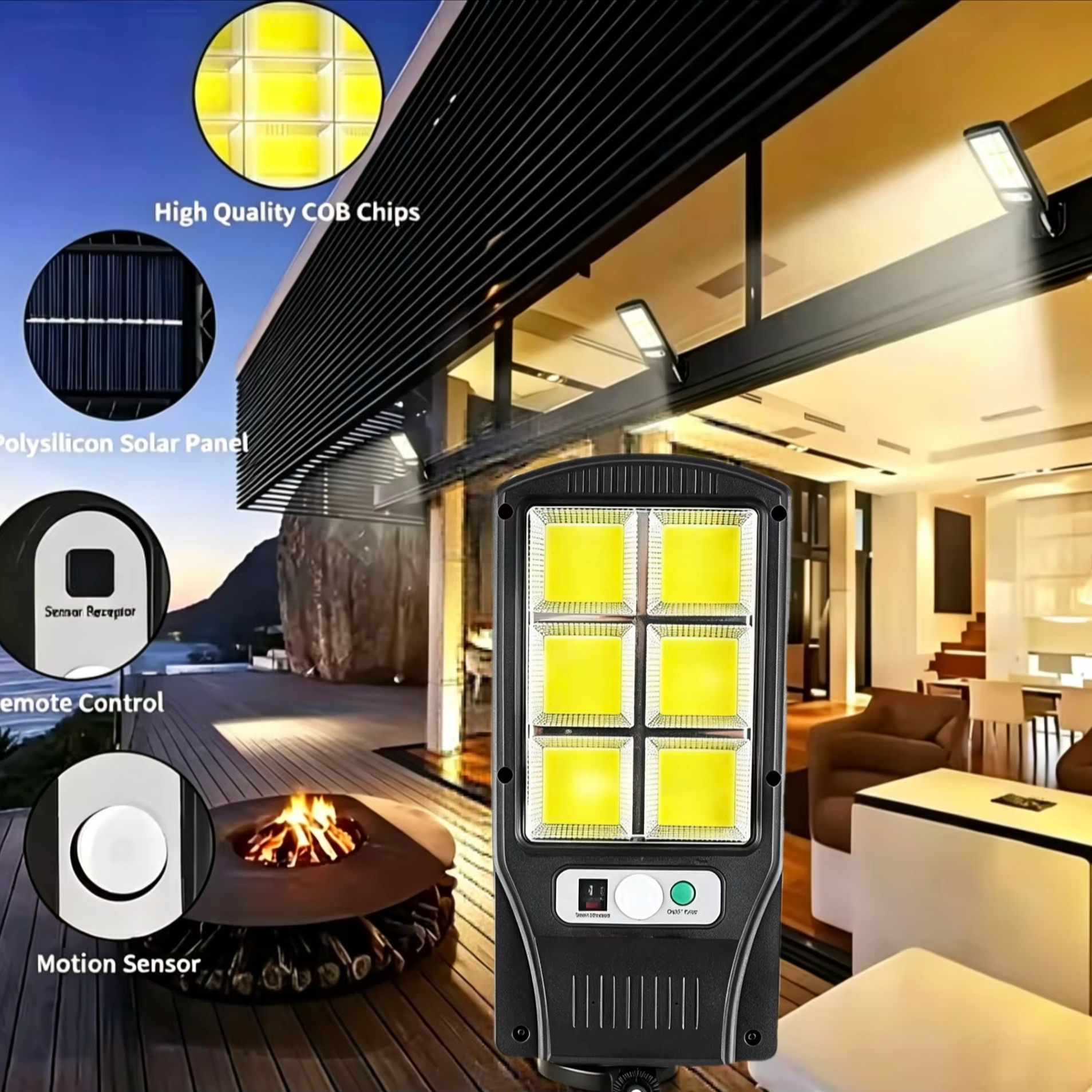 أضواء شمسية قوية للاستخدام الخ - مراجعة Outdoor Lighting No Electricity وسعره