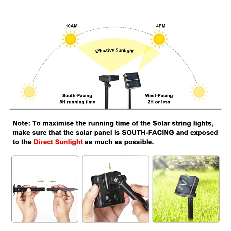 في الهواء الطلق LED الشمسية ال - مراجعة Solar Fairy String وسعره