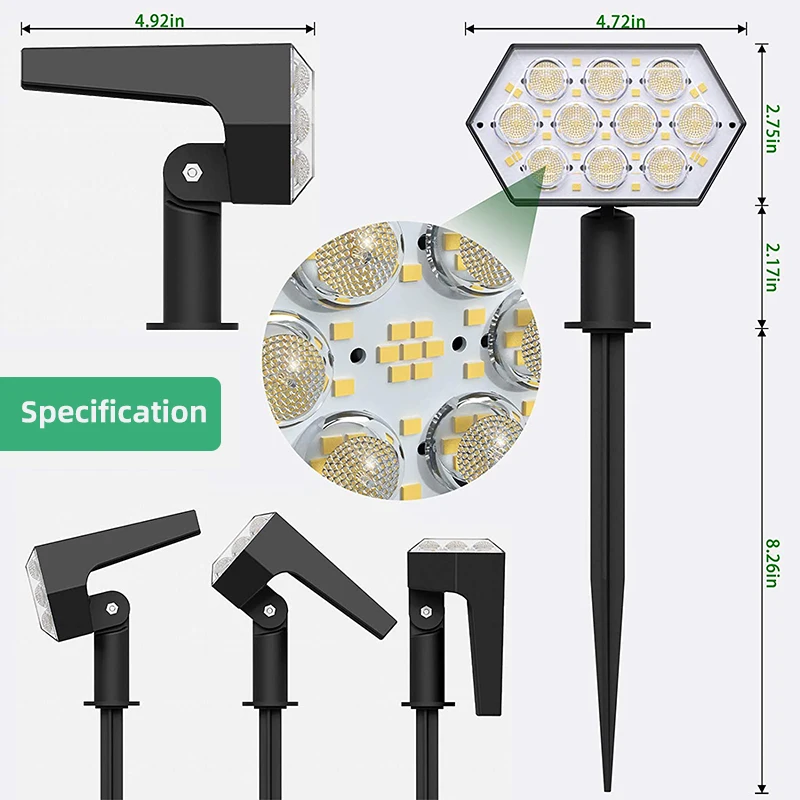 أضواء الطاقة الشمسية في الهواء - مراجعة Outdoor Lighting With Outlet وسعره