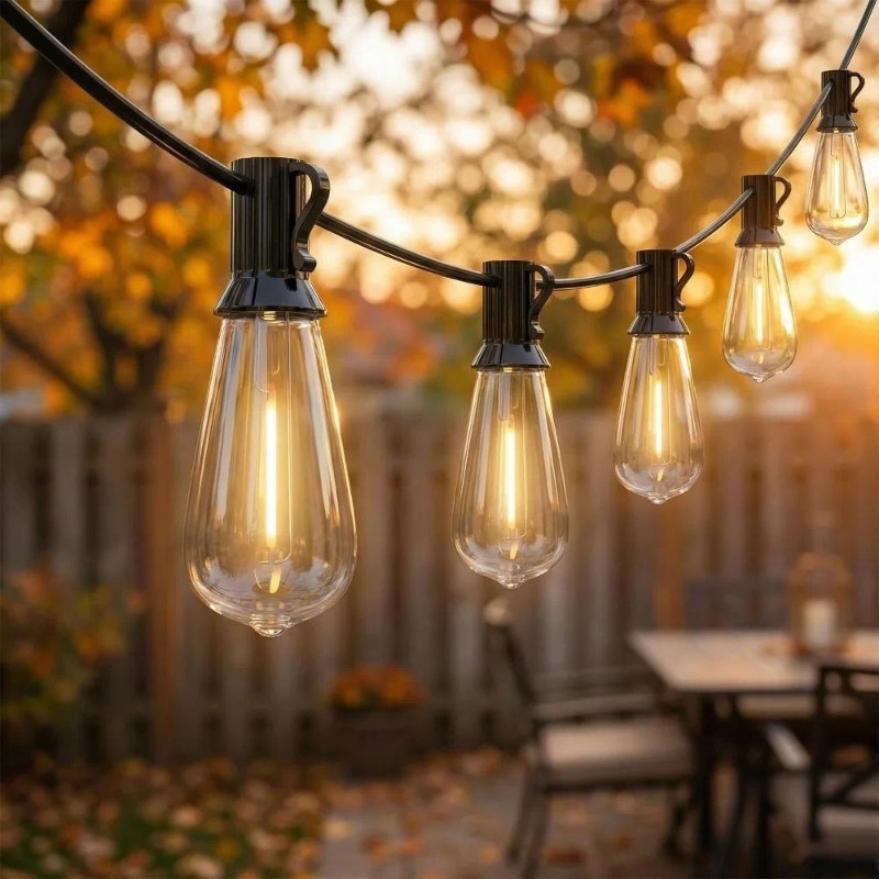أضواء LED شمسية خارجية على شكل - مراجعة Solar Fairy String وسعره